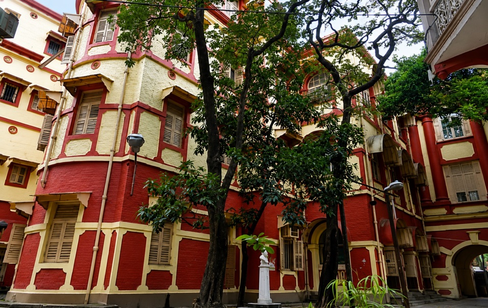 Present-day view of J. B. Roy State Ayurvedic Medical College and Hospital