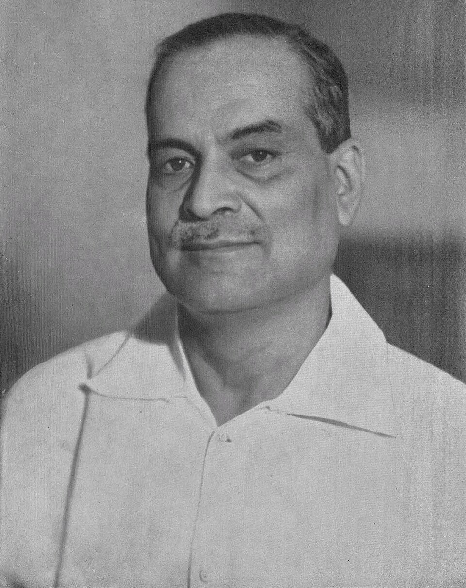 Portrait of Dr. Bidhan Chandra Roy